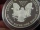 1999 - P American Eagle One Ounce Silver Proof Coin - Cameo - No Frills Posting - - - K12 Silver photo 5