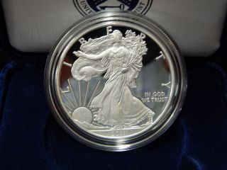 2011 - W American Eagle One Ounce Silver Proof Coin - Cameo - No Frills Posting - - - K13 photo