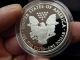 2011 - W American Eagle One Ounce Silver Proof Coin - Cameo - No Frills Posting - - - K13 Silver photo 4