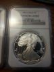 1986 Silver Eagles Pair Ngc 69 Proof And Ms Silver photo 2