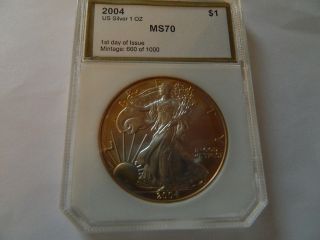2004 American Silver Eagle photo
