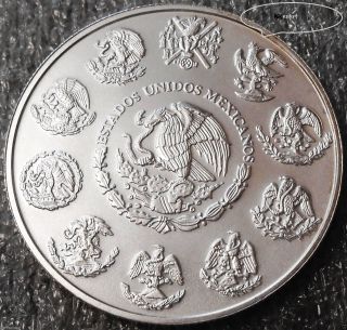 2013 Mexican Libertad Silver Coin {bu} 1 Oz.  999 Fine Silver Bullion Round photo
