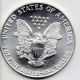 1 Bu 2002 American Silver Eagle.  999 Fine Silver Inside The Usa Silver photo 1