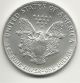1992 Ungraded 1 Oz Silver American Eagle Dollar Silver photo 1