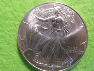 1996 American Silver Eagle In Bu,  Rarest Of The Silver Eagles photo