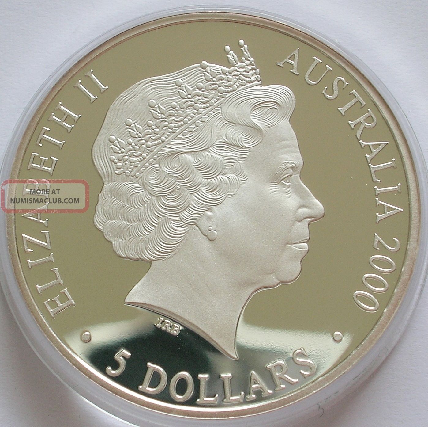 2000 Australia Sydney Olympics 1oz Silver Proof 5 Dollars Sydney Opera House
