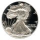 1998 - P Silver Eagle $1 Pcgs Pr69 Dcam American Eagle Silver Dollar Ase Silver photo 2