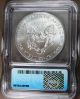 2014 American Silver Eagle,  Icg Certified Ms70 Flawless & Sd568 Silver photo 1