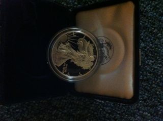 1995 Silver American Eagle,  One Ounce,  Proof,  Packaging photo