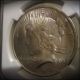1924 U.  S.  Silver Peace Dollar - Cased And Graded Ms63 By Ngc - Dollars photo 5
