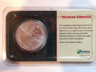 1993 1 Oz Silver Mexican Libertad (uncirculated) photo