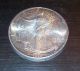 1992 Well Toned Gem Bu American Eagle.  Toned Around The Rims Silver photo 1
