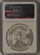 2014 American Silver Early Release Ngc Ms - 69 Blue Label Silver photo 1