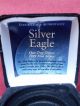 2008 Silver American Eagle 1 Ounce.  999 Fine Silver W/coa In Velvet Box Silver photo 4