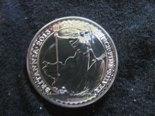 2013 Britannia One Ounce Premier Silver Coin - Bu photo