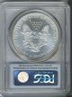 2001 First Strike Pcgs Ms65 American Silver Eagle - Population Is Only 2 Silver photo 1