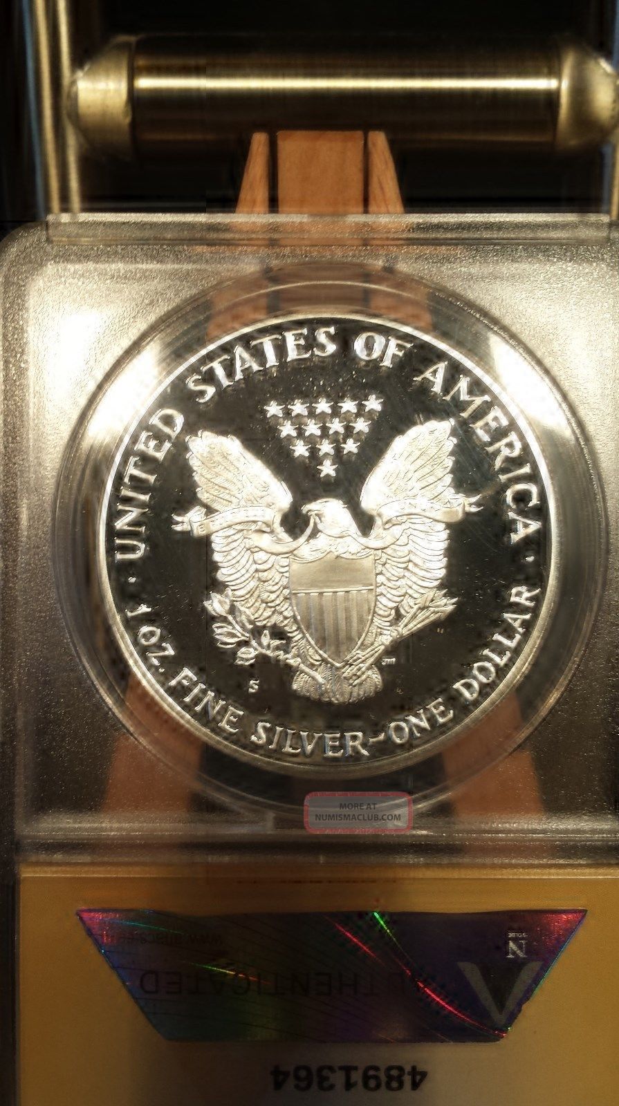 1990-s-proof-silver-eagle-anacs-pf69