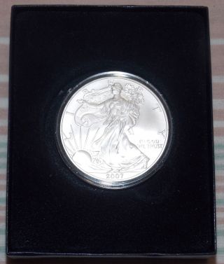 2007 American Silver Eagle Coin.  999 1 Oz Uncirculated In photo