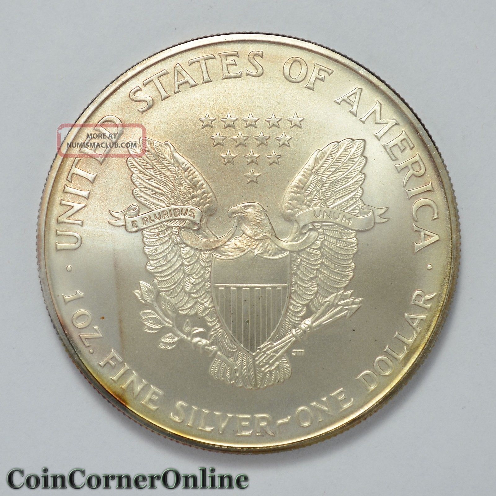1996 U S One Dollar Silver Eagle Color ccx1843 1996-u-s-one-dollar-silver-eagle-color-ccx1843