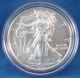 2011 - W American Eagle Silver Collectors Variety Uncirculated Coin U.  S. Coins: US photo 2