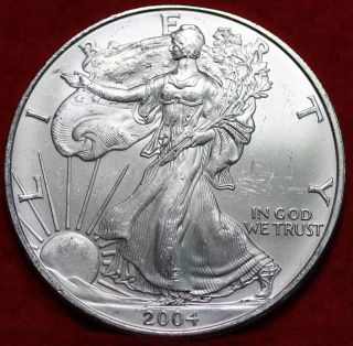 2004 Silver American Eagle Dollar S/h photo