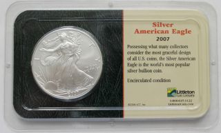 2007 American Silver Eagle In Littleton Show - Pack photo
