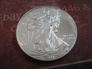 2011 Bu American Eagle Silver Dollar Coin photo