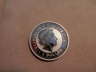 2006 Australian Kookaburra $1 Coin - 1oz.  999 Silver photo