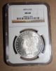 1879 - S $1 Morgan Silver Dollar Ms 68 Ngc Graded Very Rare Silver photo 1