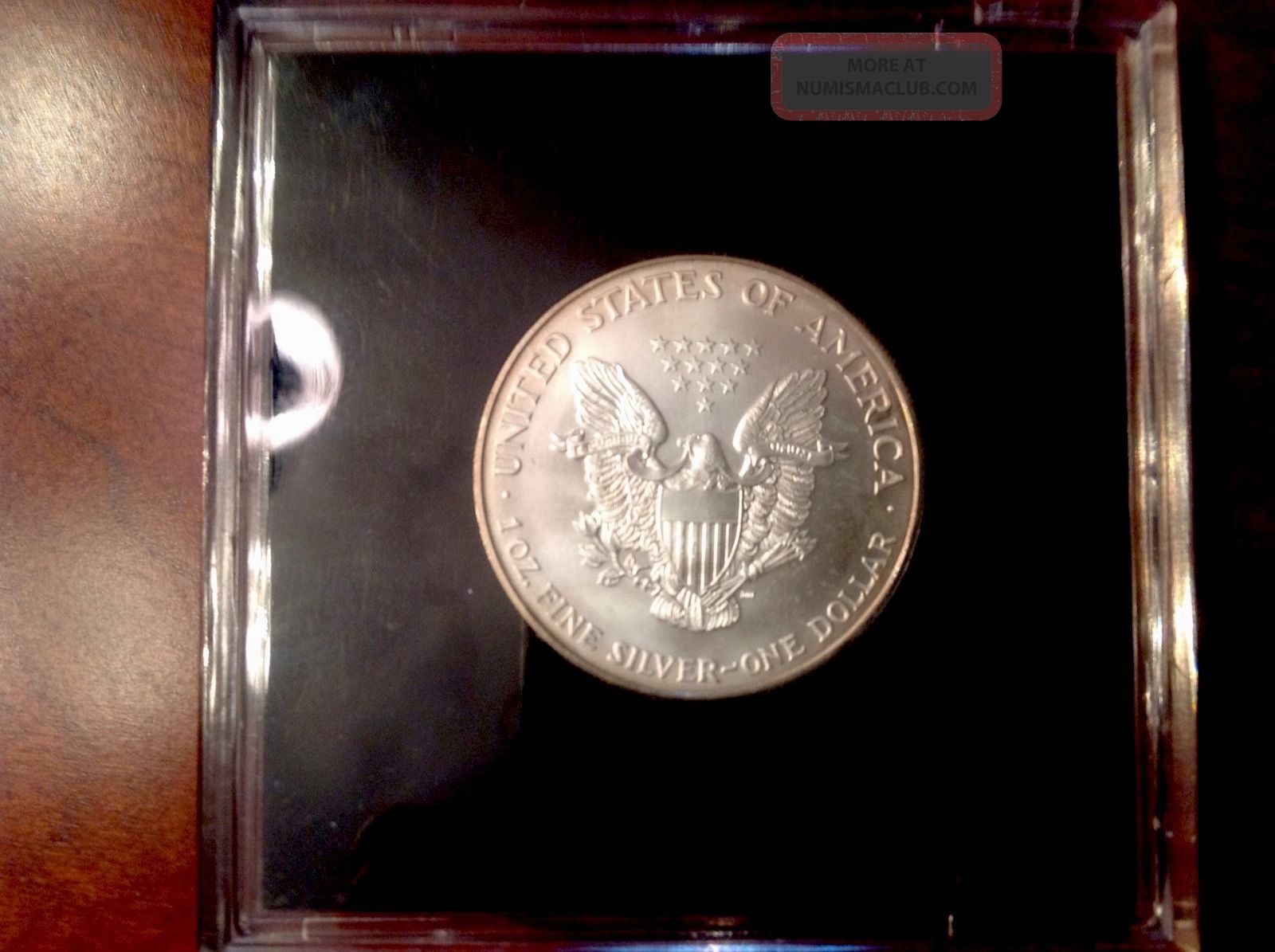 Uncirculated 1996 Silver American Eagle Dollar uncirculated-1996-silver-american-eagle-dollar