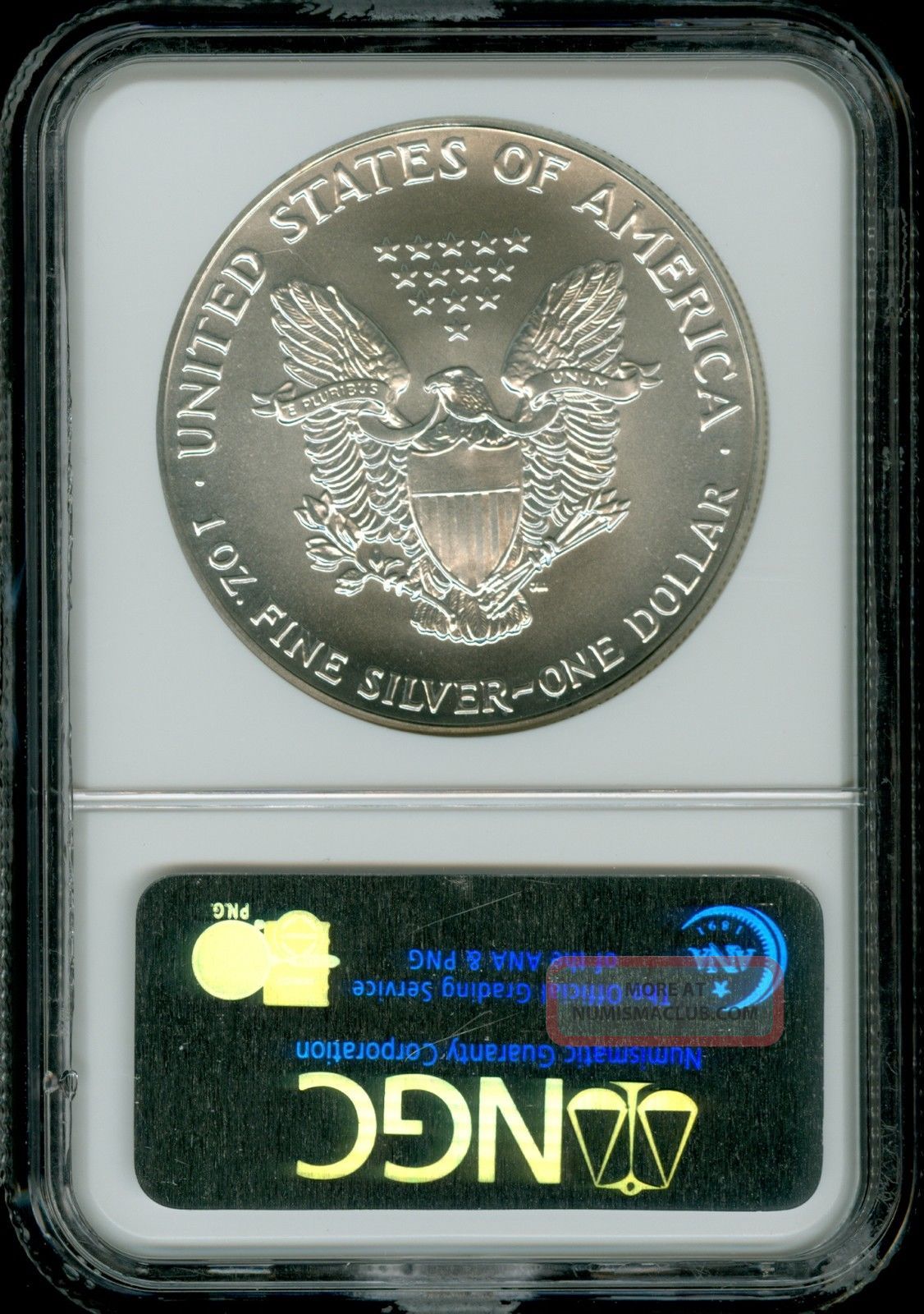 1992 Ms 69 Ngc Silver Eagle 1992-ms-69-ngc-silver-eagle