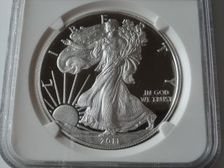 2011 W Silver Eagle 25th Anniversary Early Releases Ngc Pr69 Ultra Cameo photo