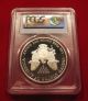 2004 - W 1 Oz Proof Silver American Eagle $1 Pcgs Pr70 Deep Cameo Registry Coin Silver photo 4