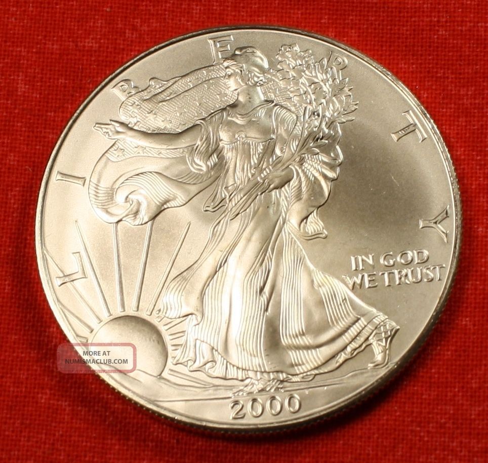 2000 silver dollar