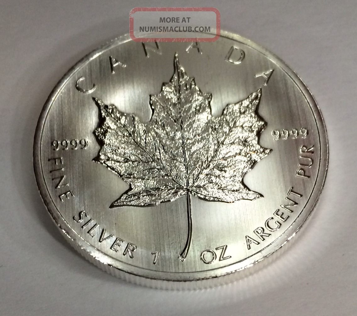 2013 1 Oz Silver Ungraded Canadian Maple Leaf 9999 Silver Coin 2013-1-oz-silver-ungraded-canadian-maple-leaf-9999-silver-coin