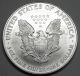 1999 American Silver Eagle Grading Gem Bu Gorgeous Toning T296 Silver photo 1