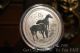 2014 1/2 Oz Silver Australian Lunar Year Of The Horse Coin 999 Fine Silver Bu Australia photo 4
