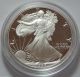 1988 Proof American Silver Eagle Dollar Bullion Coin W/ Case,  Box & Coins: US photo 1