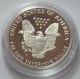 1988 Proof American Silver Eagle Dollar Bullion Coin W/ Case,  Box & Coins: US photo 2