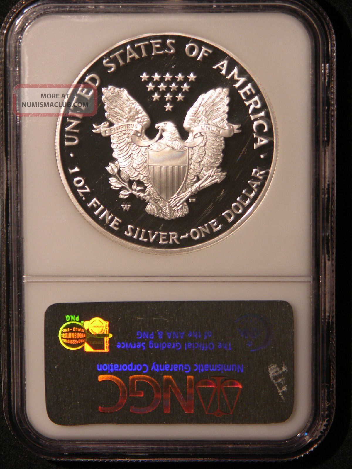2007 - W Ngc Pf70 Ultra Cameo American Proof Silver Eagle Many Eagles 4
