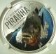 2013 Niue S$2 Piranha Colorized Silver Proof - Ngc Pf70 Uc Er - Pop 44 Australia & Oceania photo 1