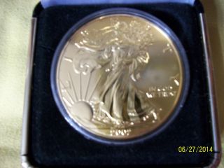 2002 1 Oz Silver American Eagle (brilliant Uncirculated) photo