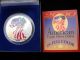 2000 American Eagle Silver Dollar Colorized Walking Liberty Coin Silver photo 2
