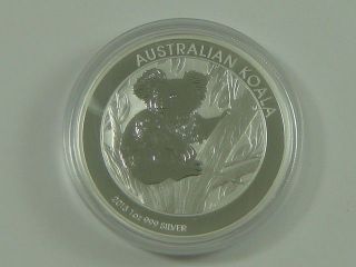 2013 1 Oz.  999 Fine Silver Australian Perth Koala photo