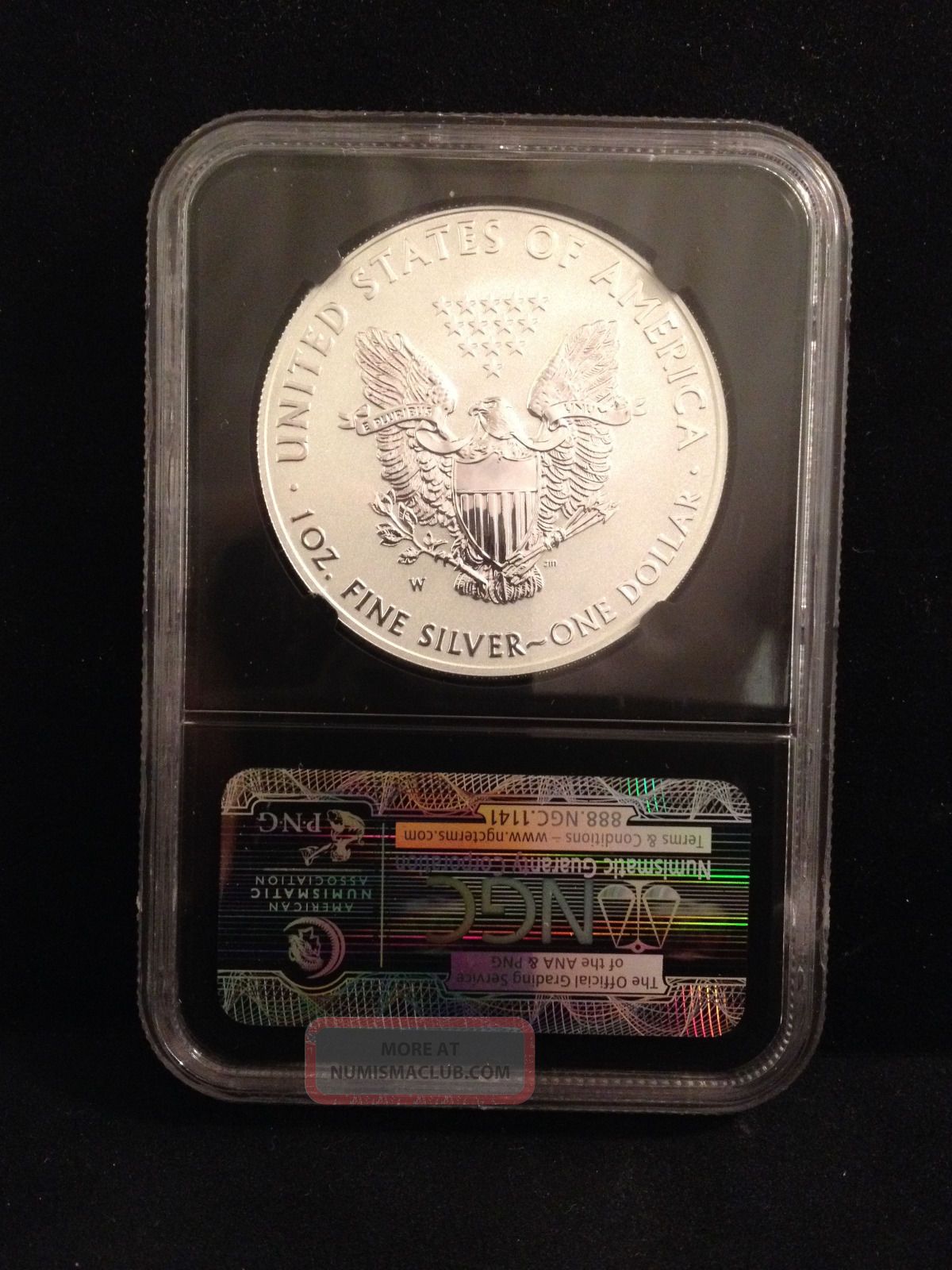 2013 W Silver Eagle Reverse Ngc Pf70 First Releases