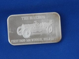 1911 The Marmon First Indy Winner Silver Art Bar B1448 photo