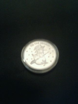 One Ounce Silver Round 