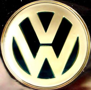 Volkswagen (germany) Automobile Emblem 0.  76 Oz.  925 Silver Bar Franklin photo