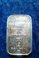 Rare 1 - Oz.  A - Mark.  999 Pure Silver 1981 Usvi Stackable Chunky Bar Silver photo 1