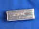 Old.  999 Silver 9.  38 Troy Oz Ingot Poured B3268 Silver photo 1